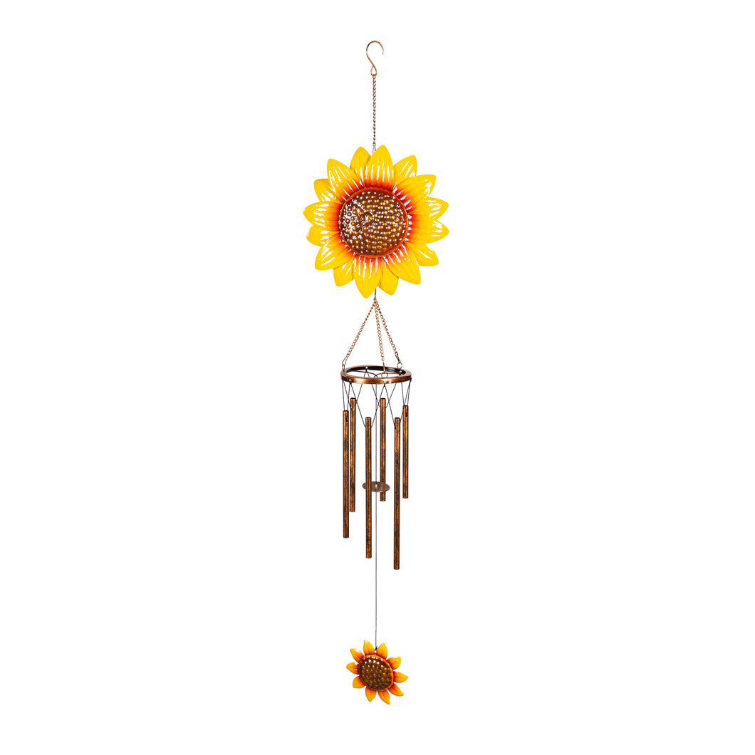 Chime, Metal Sunflower