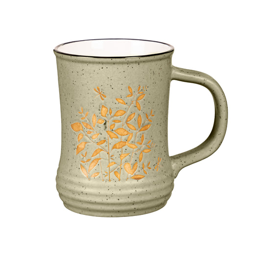 Ceramic Mug, Artisan Series VI, Soft Green 15oz