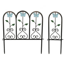 Load image into Gallery viewer, Metal Garden Edging, Butterfly, 3+1
