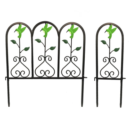 Metal Garden Edging, Hummingbird, 3+1