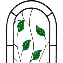 Load image into Gallery viewer, Metal Trellis, Green Leaves
