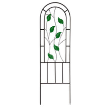 Load image into Gallery viewer, Metal Trellis, Green Leaves
