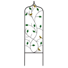 Load image into Gallery viewer, Metal Trellis, Leaves &amp; Birds
