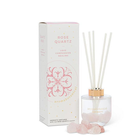 Reed Diffuser, Rose Quartz Sweet Almond Oil