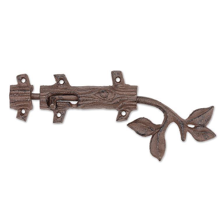 2 Piece Cast Iron Leaf and Branch Latch