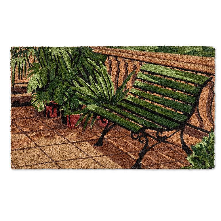 Door Mat, Bench Scene
