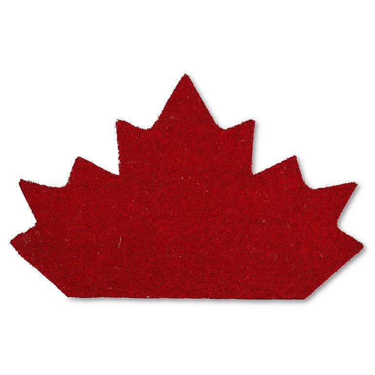 Door Mat, Maple Leaf Shaped