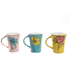 Load image into Gallery viewer, Mug, Floral 17oz 3 Asst
