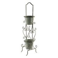 Two Tier Loire Pot Stand with 8in Dia Pots