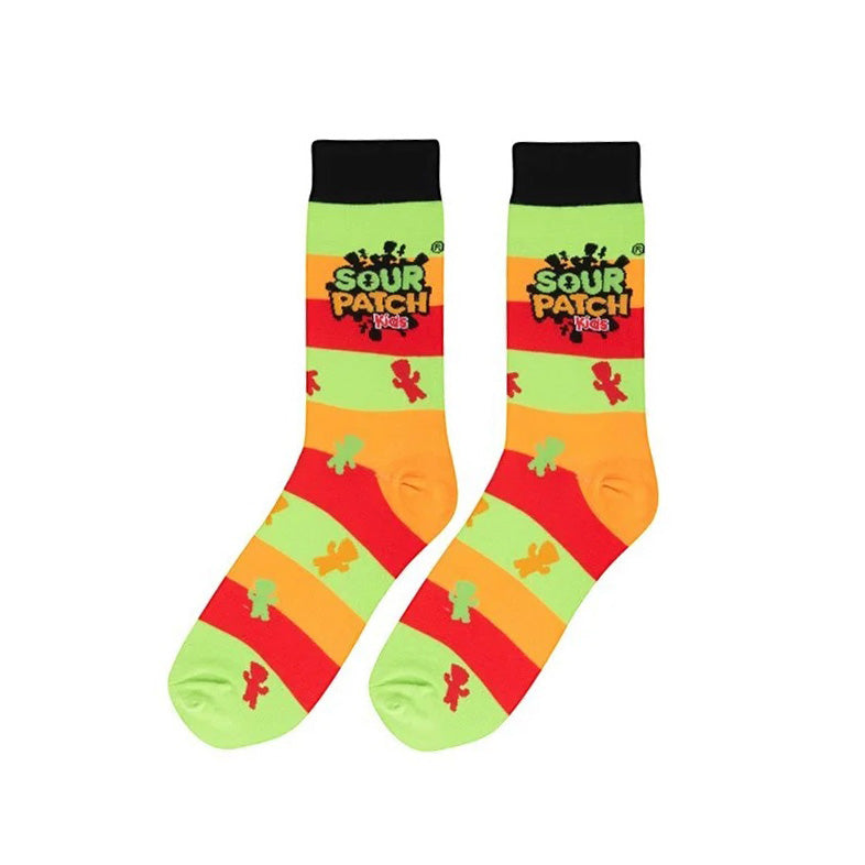 Mens Socks, Size 6-13, Sour Patch Kids