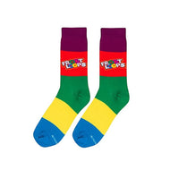 Mens Socks, Size 6-13, Froot Loops