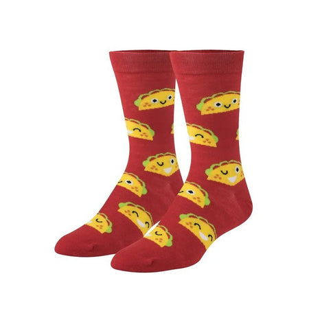 Mens Socks, Size 6-13, Tacos