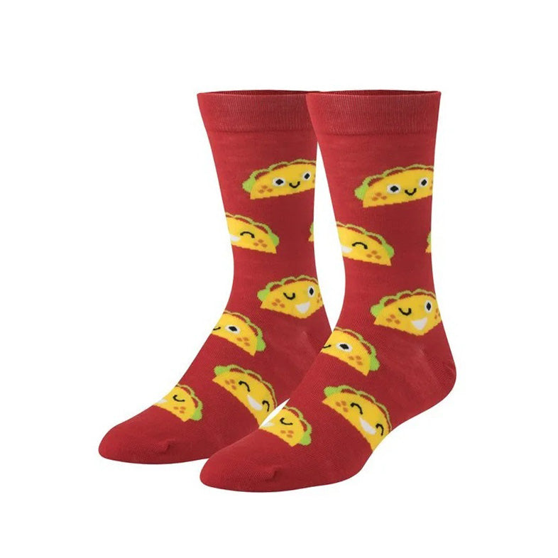 Mens Socks, Size 6-13, Tacos