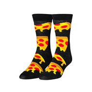 Mens Socks, Size 6-13, Cheesy Slices