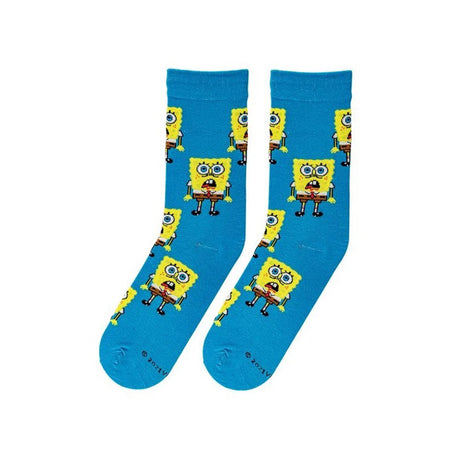 Mens Socks, Size 6-13, Spongebob All Over