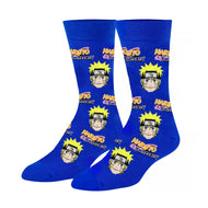 Mens Socks, Size 6-13, Naruto Heads