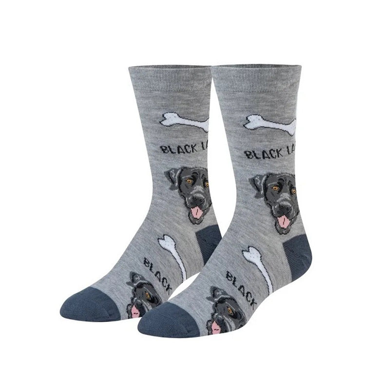Womens Socks, Size 5-11, Black Lab