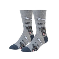 Womens Socks, Size 5-11, Black Lab