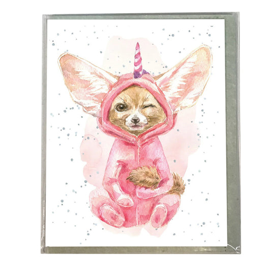 Gift Enclosure Mini Card, Be a Unicorn