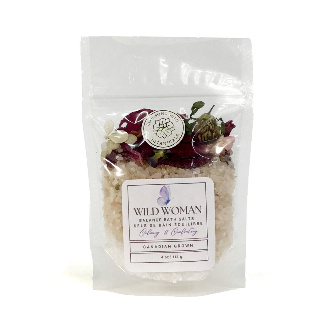 Bath Salts, Wild Woman Botanical Sachet