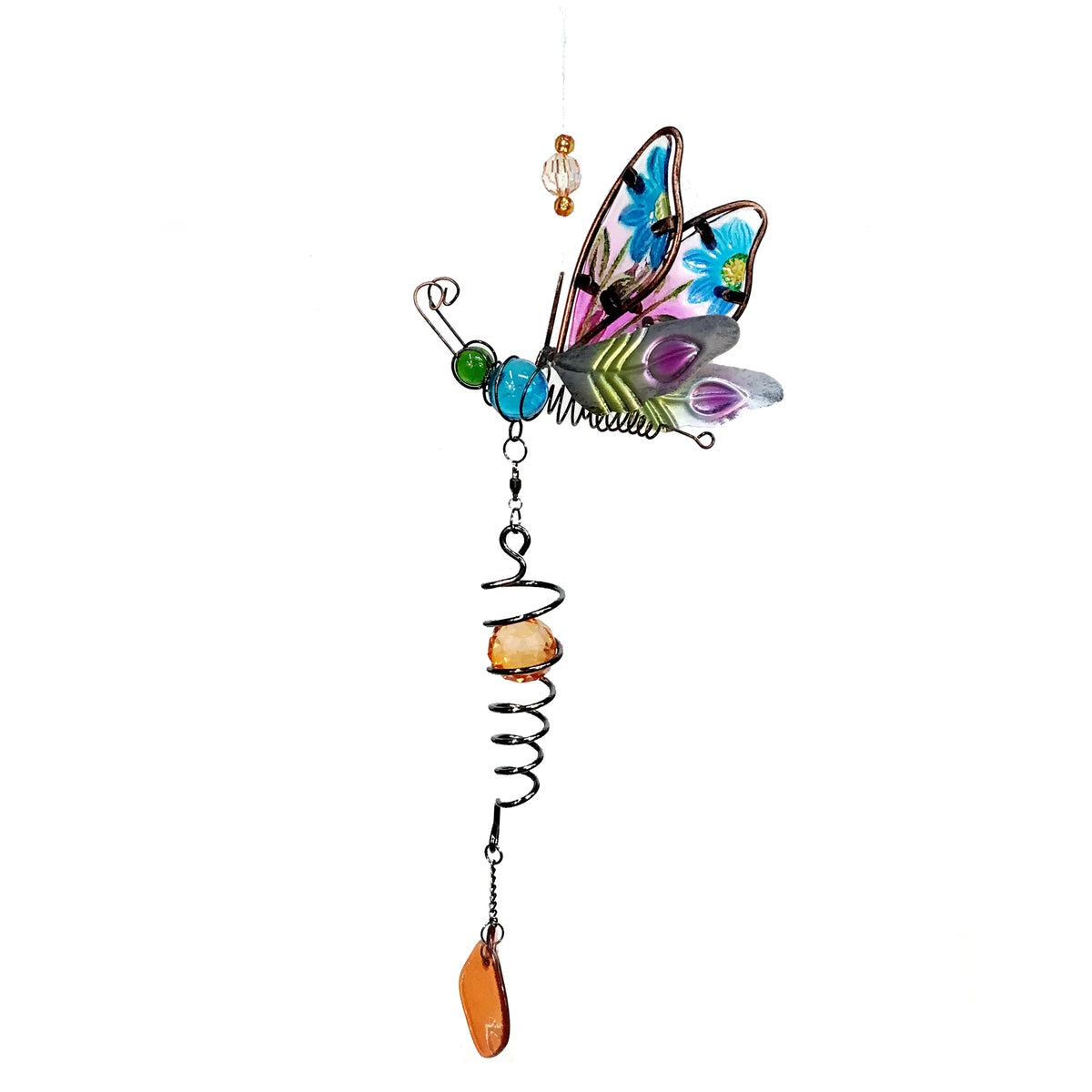 Wind Spinner, Dragonfly Twister Iron
