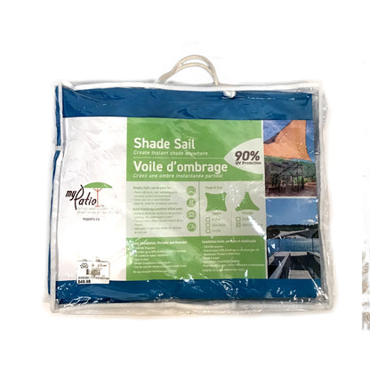 Shade Sail Aqua Triangle, 3.6m