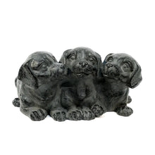 Load image into Gallery viewer, Planter, 9in, Puppy Triplets
