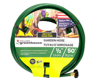 Holland Greenhouse Light Duty Hose, 1/2in, 50ft