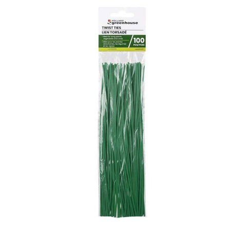 Holland Greenhouse 8in Twist Tie 100pk