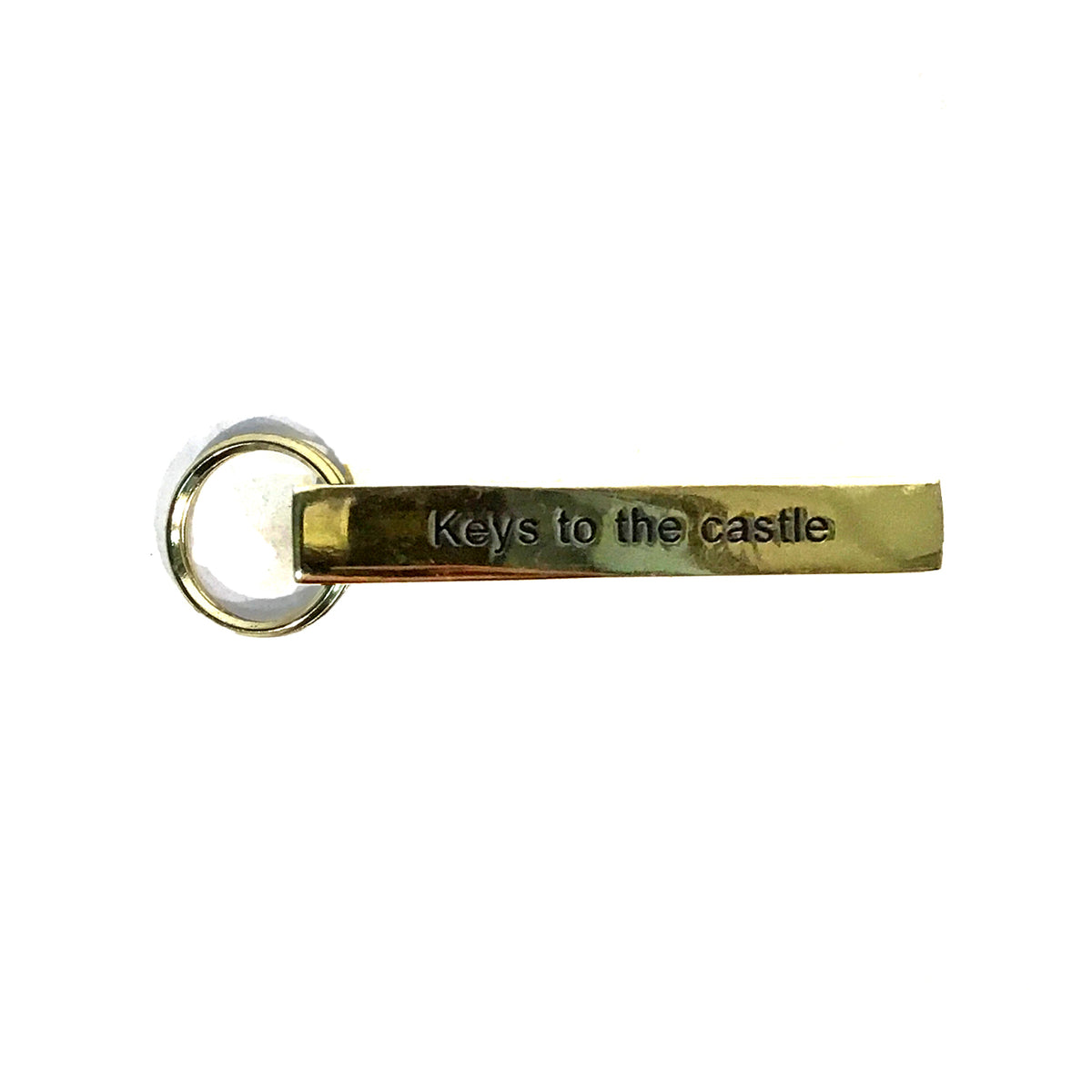 Metal Key Chain with Sassy Saying
