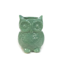 Load image into Gallery viewer, Stoneware Owl Vase with Magnet, 4 Asst

