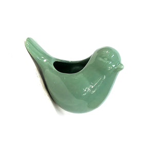 Stoneware Bird Vase with Magnet, 4 Asst