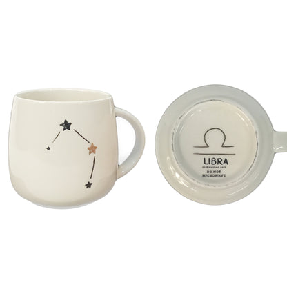 Zodiac Sign Stoneware Mug, 12 Asst
