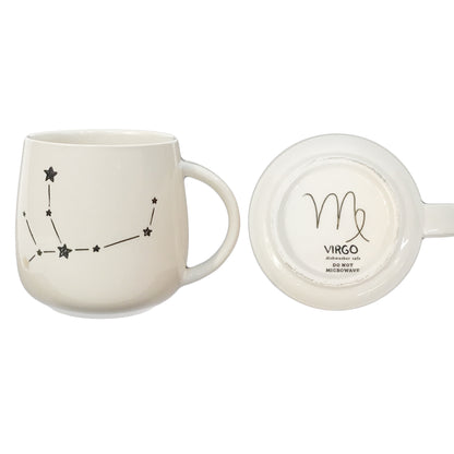 Zodiac Sign Stoneware Mug, 12 Asst
