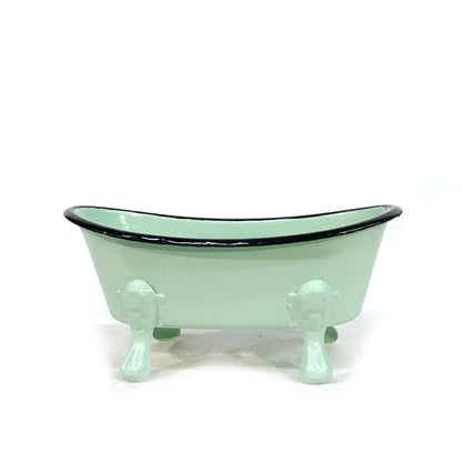 Metal Bathtub Soap Dish, 4 Colours