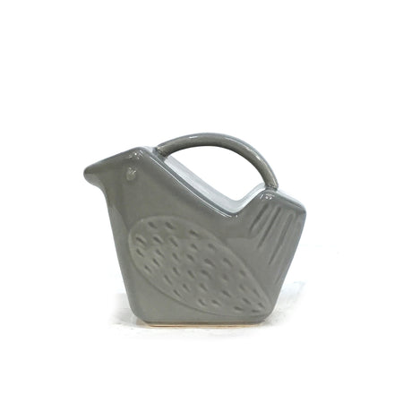 Stoneware Bird Shaped Creamer, 3 Asst
