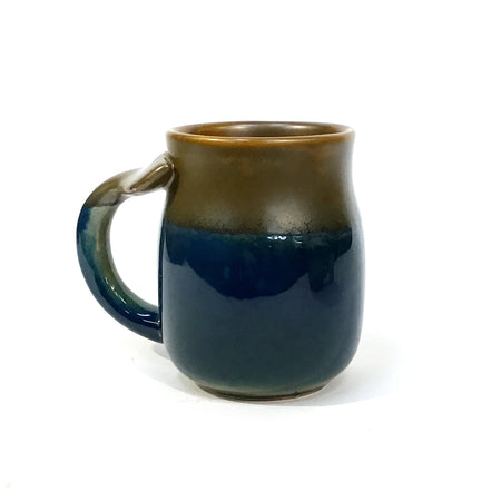 Whale Tail Stoneware Mug, 3 Asst