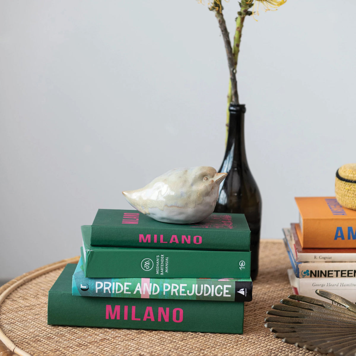 Book Storage Box, MDF/Canvas City Names