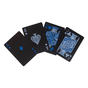 Mad Man Black Waterproof Playing Cards