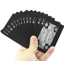 Load image into Gallery viewer, Mad Man Black Waterproof Playing Cards
