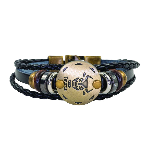 Mad Man Zodiac Bracelet, Taurus