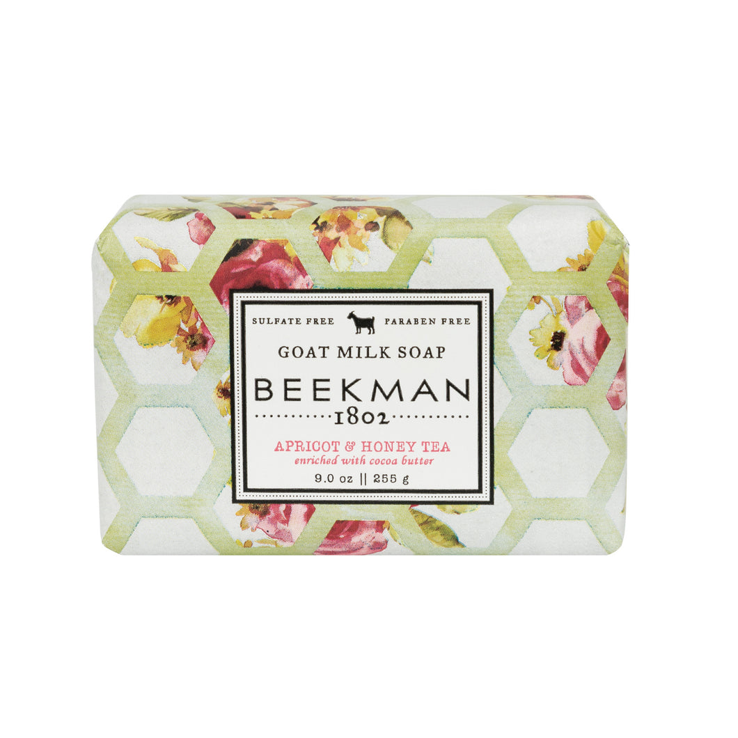 Beekman 1802 Apricot & Honey Tea Soap Bar, 9oz