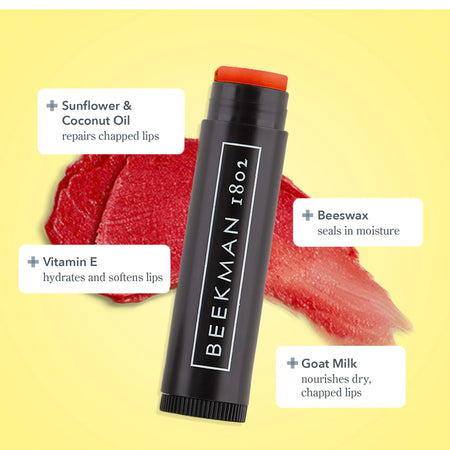 Beekman 1802 Apricot & Honey Tea Lip Balm