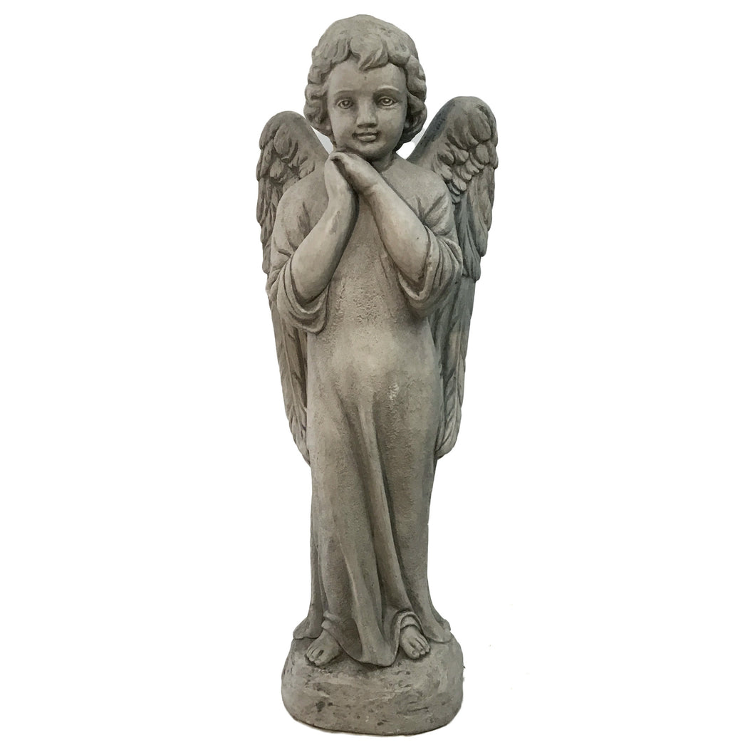 Gazing Garden Angel Statue, 29in