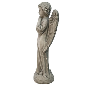 Gazing Garden Angel Statue, 29in