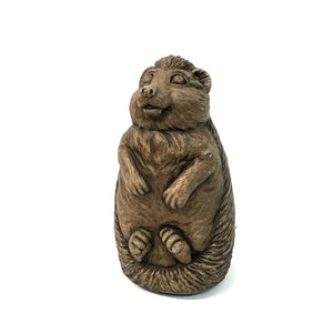 Sitting Hedgehog Statue, 9in