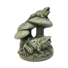 Load image into Gallery viewer, Frogs and Mushrooms Plumbed Statue
