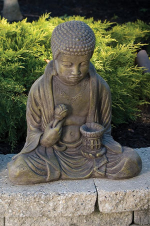 Buddha with Lantern Statue