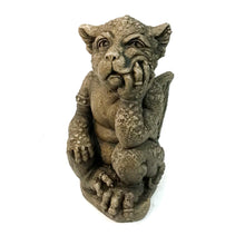 Load image into Gallery viewer, Thinking Gargoyle Statue, 14in
