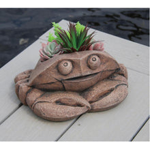 Load image into Gallery viewer, Call Me Crabby Cement Planter
